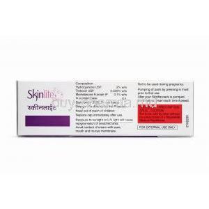 Skinlite Cream, Hydroquinone, Tretinoin and Mometasone 15g, Product details