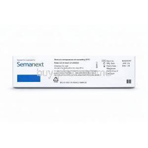 Semanext Pen Injection, Reusable Pen Injector, Lupin Ltd, Box information