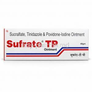 Sufrate TP Ointment, Povidone Iodine/ Tinidazole/ Sucralfate
