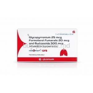 Nebzmart-GFB Smartule, Glycopyrrolate/ Formoterol/  Budesonide