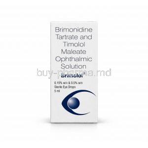 Brimolol Eye Drop, Timolol/ Brimonidine