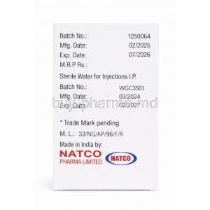 Amphonat Lyophilized Injection, Amphotericin B Liposomal