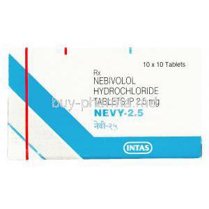 Generic  Nebilet ,  Nevy 2.5 Nebivolol  Tablet
