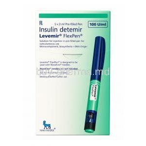 Levemir Flexpen, Insulin detemir