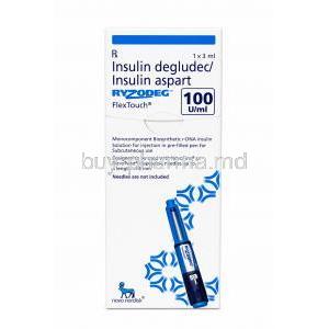 Ryzodeg Flextouch, Insulin degludec/ Insulin aspart
