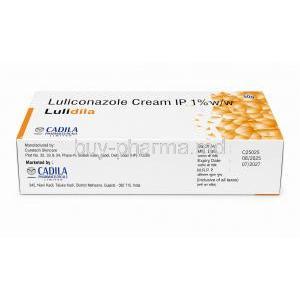 Lulidila, Luliconazole cream 1% 50g, Manufacturer info