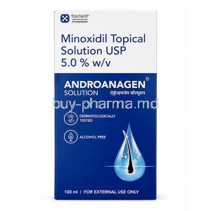 Torrent Androanagen Solution, Minoxidil