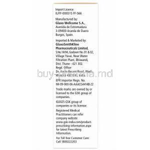 Avamys Nasal Spray, Fluticasone Furoate, Manufacturing Information