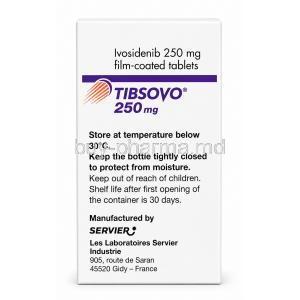 Tibsovo, Ivosidenib 250 mg, Side information view