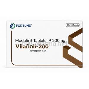 Vilafinil 200, Modafinil 200mg, Box