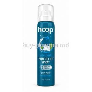 Hoop Mighty Mint Pain Relief Spray