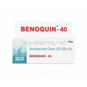 Benoquin 40, Monobenzone cream 40%, Packaging front