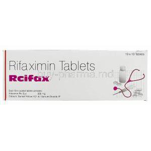 Rcifax,  Rifaximin 200 Mg Box