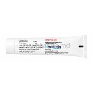 MuproQueen cream, Mupirocin 2%, Cream 22 g, Kachhela Medex Pvt., Ltd, Tube information