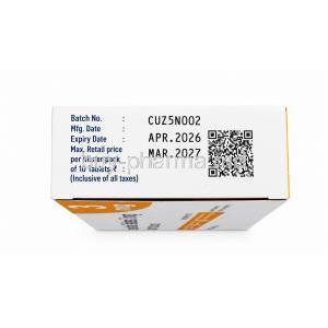 Sembolic tab 3, Semaglutide 3mg, Torrent Pharmaceuticals Ltd, Information side View