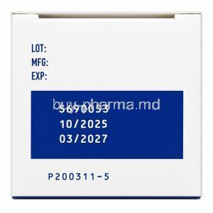 Epiduo Forte Gel, Adapalene 0.3% / Benzoyl Peroxide 2.5%, Gel 30 g, Galderma, Box information, Mfg date, Exp date