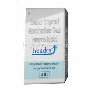 Headon Injection, Somatropin box
