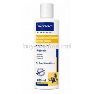 Ketochlor Shampoo for pet, Ketoconazole/ Chlorhexidine Gluconate