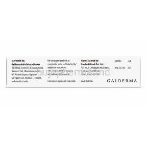 Triluma Cream, Hydroquinone, Tretinoin and Fluocinolone, Manufacturer Information