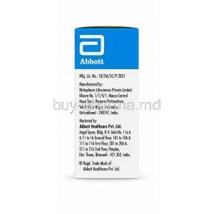 Kenacort Injection, Triamcinolone 40 mg/mL, Injection 1mL, Abbott, Manufacturer Information