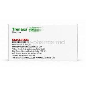 Trenaxa, Tranexamic Acid 500mg, Manufacturer