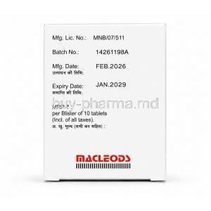 Trenaxa, Tranexamic Acid 500mg, Mfg. and Expiry Date