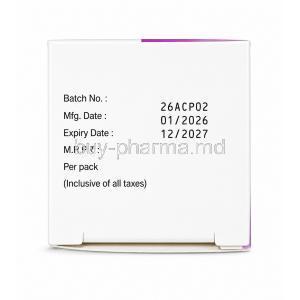 Cycloxan 1000 Injection, Cyclophosphamide 1000 mg, Zydus, Box information, Mfg date, Exp date