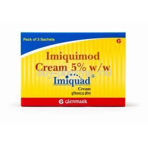 Imiquad, Imiquimod Cream 5%, Box front view
