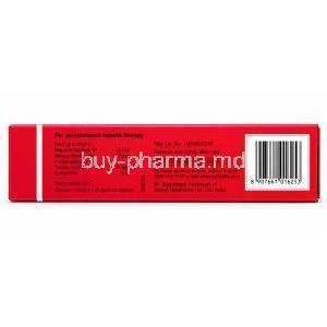 Thrombophob Ointment, Heparin Sodium 50 IU/g / Benzyl Nicotinate 2 mg/g, Composition