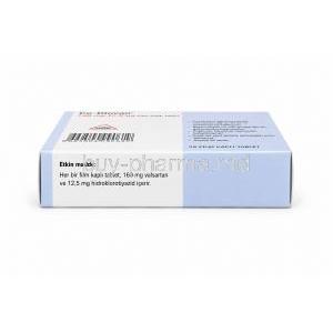 Co-Diovan, Valsartan 160mg / Hydrochlorothiazide 12.5mg, Composition
