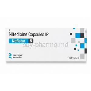 Nefistar, Nifedipine