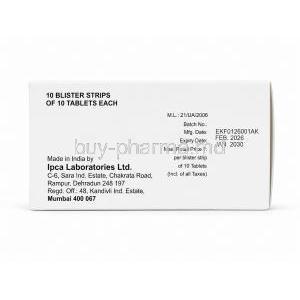Etova 200, Etodolac Tablets 200 mg, Manufacturer Information