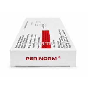 Perinorm, Metoclopramide 10 mg, Ipca Laboratories, Box side view-1