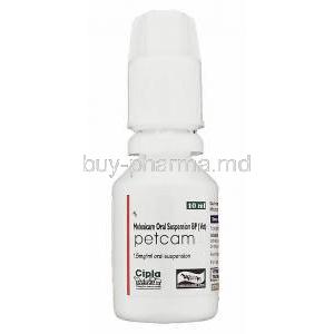 Petcam,  Generic Metacam,  Meloxicam  Oral Suspension Bottle