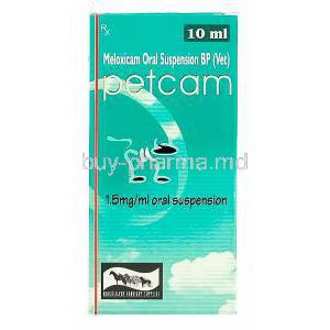 Petcam,  Generic Metacam,  Meloxicam  Oral Suspension Box