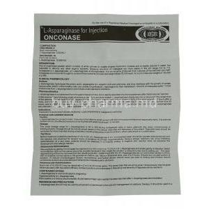 Onconase 10,  Generic Elspar,  L-asparaginase Information Sheet 1