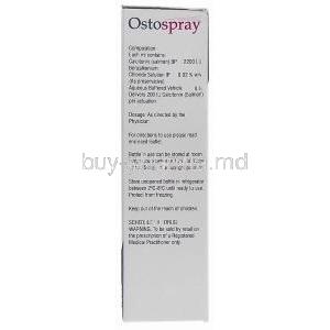 Ostospray,  Calcitonin Nasal Spray Composition