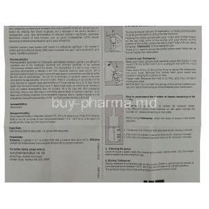 Ostospray,  Calcitonin Nasal Spray Sheet 4