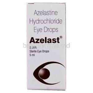 Azelast,  Generic Optivar,  Azelastine Hcl Eyedrop Box