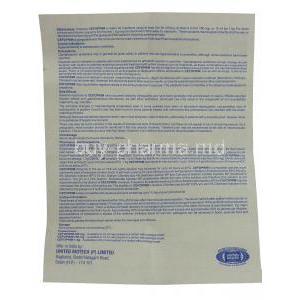 Cefoprim,  Generic Zinacef,  Cefuroxime Injection Information Sheet 2