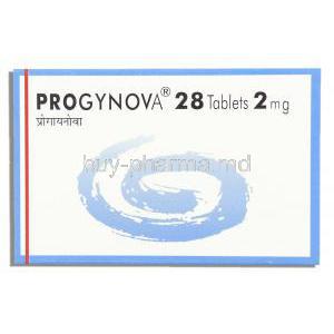Progynova ,   Estradiol Valerate 28 2 Mg Tablets  (German Remedies) Box