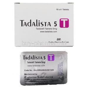 Tadalista, Tadalafil