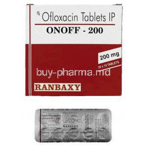 Onoff, Generic Floxin. Ofloxacin 200 mg