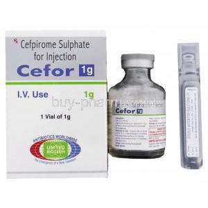 Cefor, Cefpirome 1 gm Injection