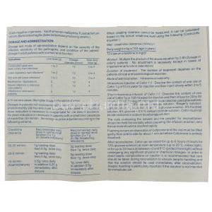 Cefor, Cefpirome 1 gm Injection information sheet 2