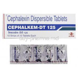 Cephalkem-DT 125, Generic  Keflex, Cephalexin 125 mg