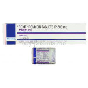Roxid, Generic Rulide, Roxithromycin 300 mg