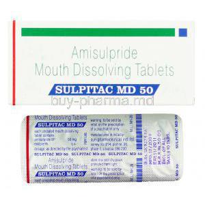 Sulpitac MD, Generic Solian, Amisulpride 50 mg
