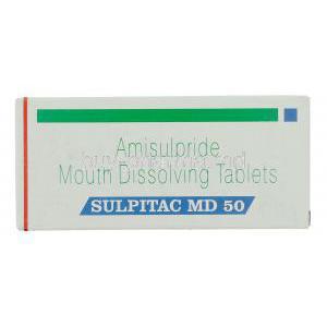 Sulpitac MD, Generic Solian, Amisulpride 50 mg box