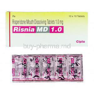 Risnia MD 1, Generic  Risperdal, Risperidone